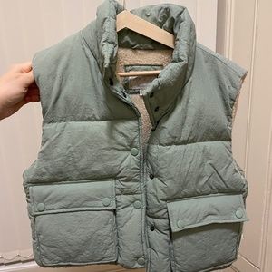 Padded Sherpa Vest